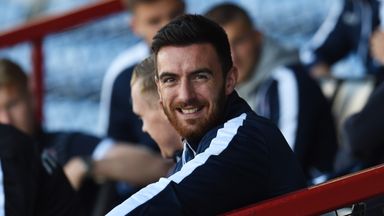 Image of Ross Draper pictured before County's League Cup tie against Motherwell