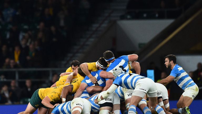 Argentina's head-to-head record with the Wallabies is one of the worst in the game 