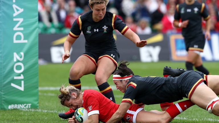 Canada beat Wales in a hard-fought match in Group A