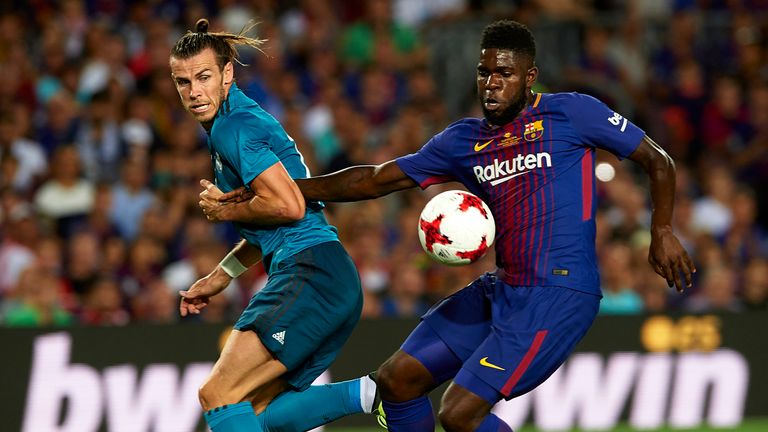 We are now looking at the Barca of defenders, as epitomised by centre-back Samuel Umtiti (right)