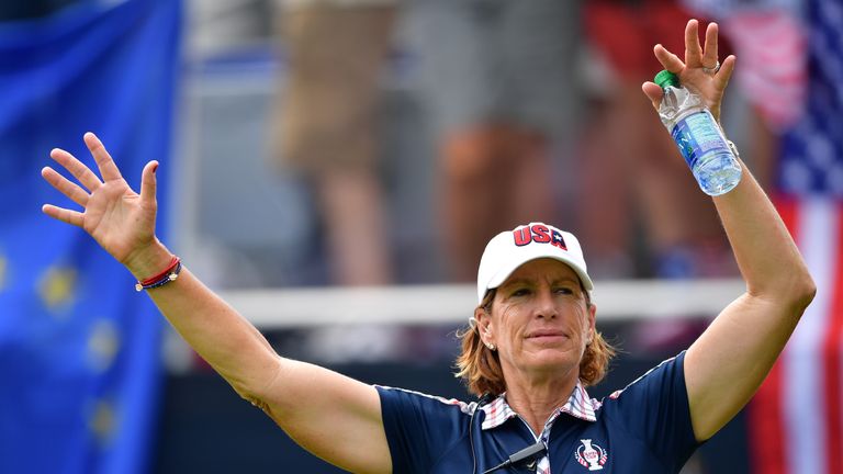 Inkster is the first three-time American captain in the Solheim Cup