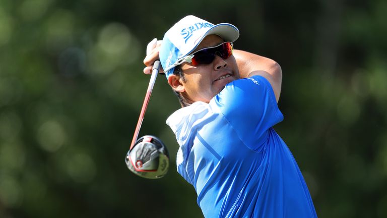 Hideki Matsuyama mixed six birdies with five bogeys 