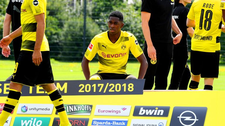 Ousmane Dembele looks set to leave Dortmund