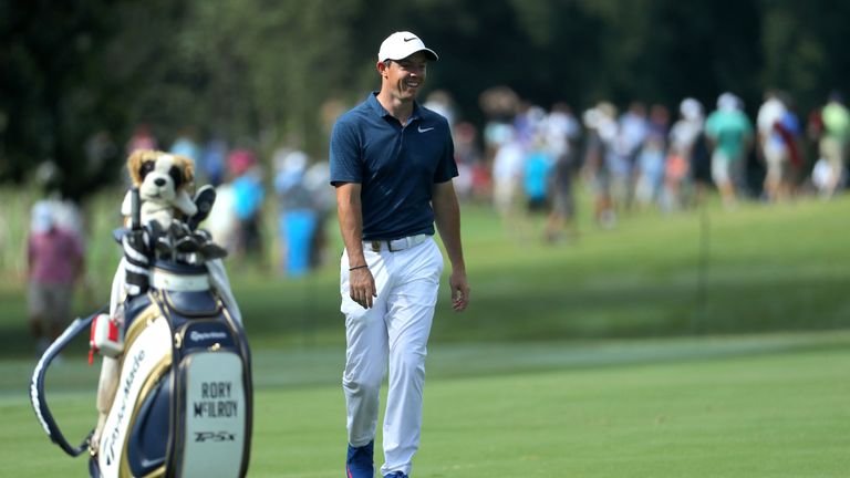 McIlroy fired his best round of the week on the final day at Quail Hollow