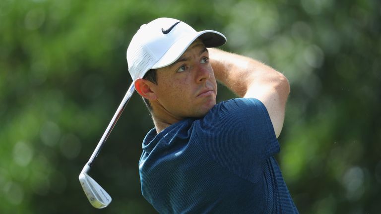 McIlroy was suffering post-round spasms as he spoke to reporters