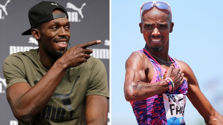 Usain Bolt and Mo Farah will be hunting more gold at the World Championships