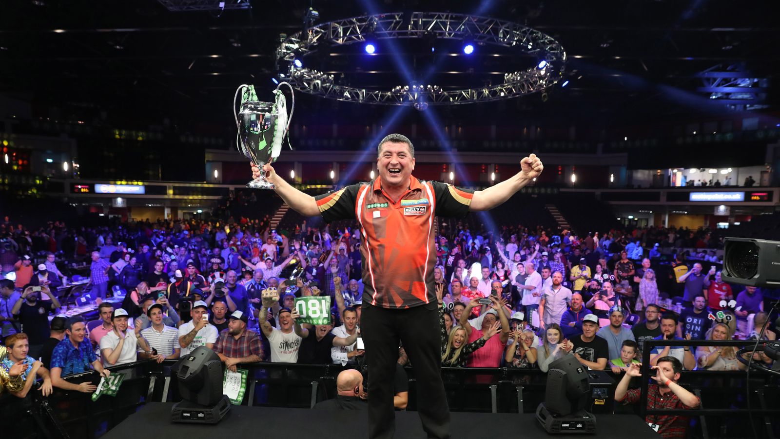 Mensur Suljovic wins Champions League of Darts Darts News Sky Sports