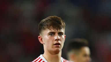 Ben Woodburn scored a memorable goal for Wales on his international debut