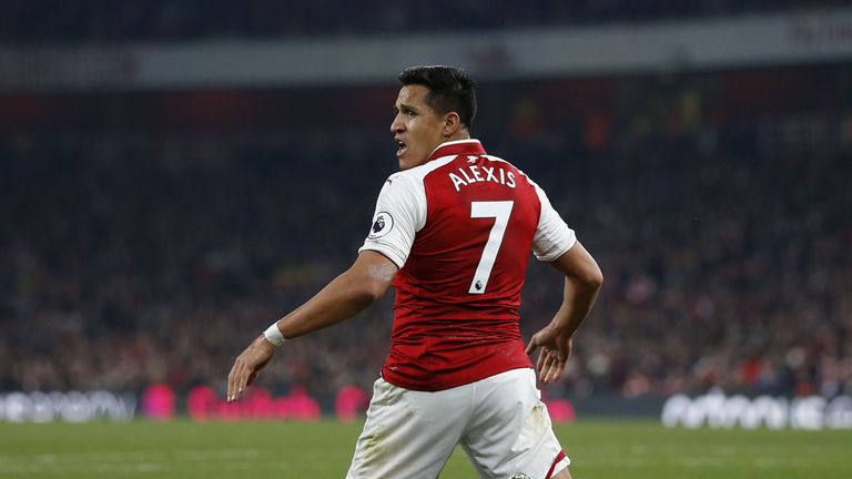 Alexis Sanchez comes up against Manchester City on Sunday, with the club having attempted to sign him in the summer transfer window