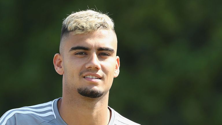 Andreas Pereira joined Valenia on loan