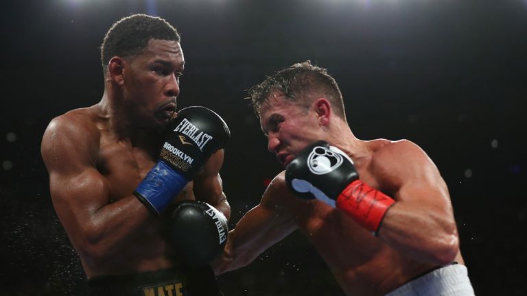 Jacobs emerged with credit from his points loss to Gennady Golovkin