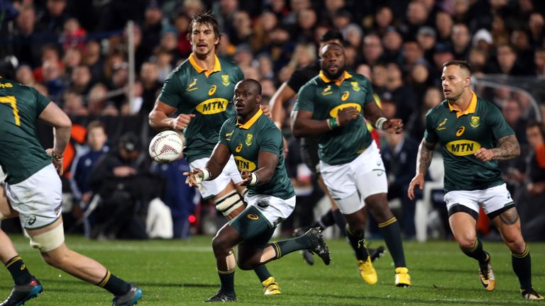 Raymond Rhule missed nine tackles in South Africa's record defeat to New Zealand