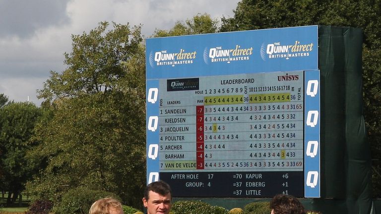 McIlroy played alongside Paul Lawrie and Soren Kjeldsen for his professional debut