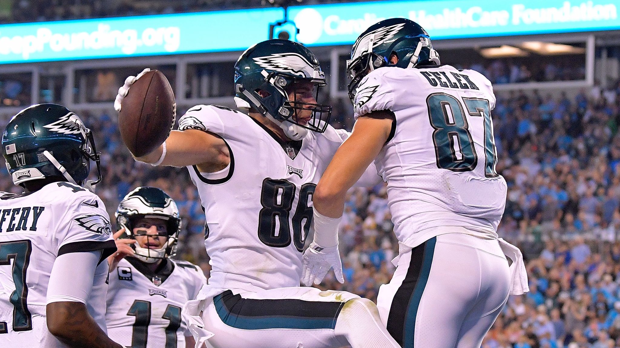 Philadelphia Eagles offensive linemen want to bust the 'O-line