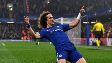 David Luiz is in his second spell at Stamford Bridge