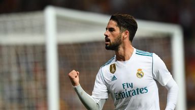 Image of Isco shone in Real Madrid's 2-0 win against Espanyol