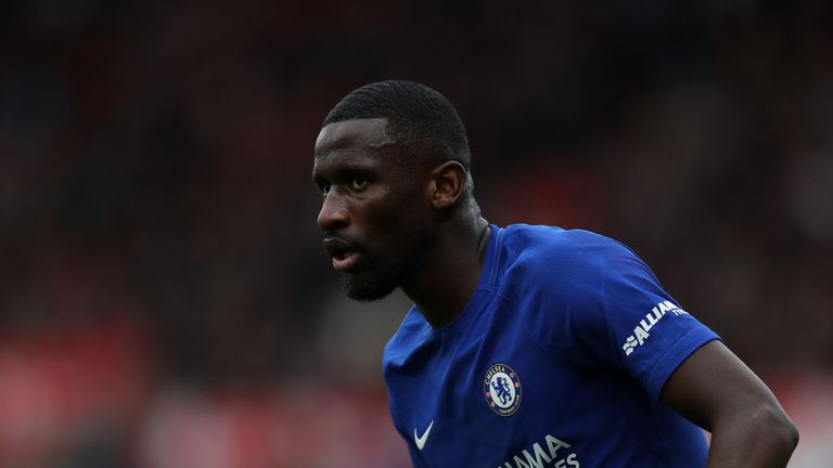 Antonio Rudiger was the target of alleged racist abuse