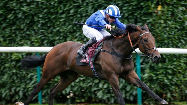 Battaash wins the Prix de l'Abbaye de Longchamp Longines