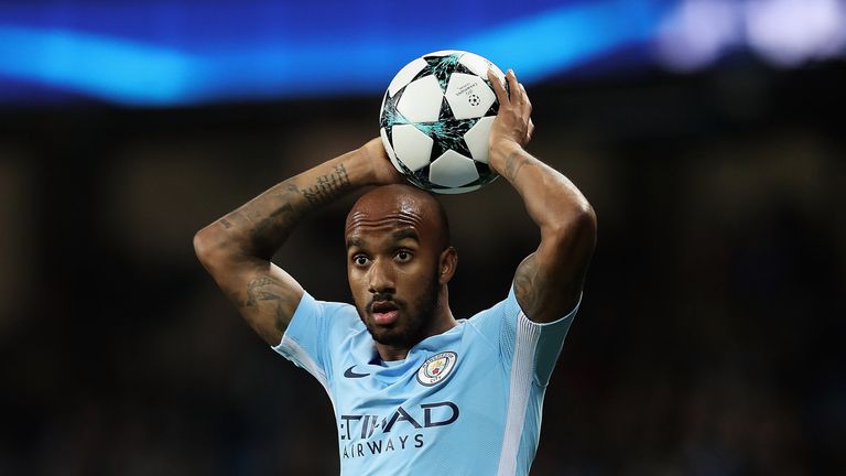 Delph has been playing in an unfamiliar left-back role for Manchester City this season