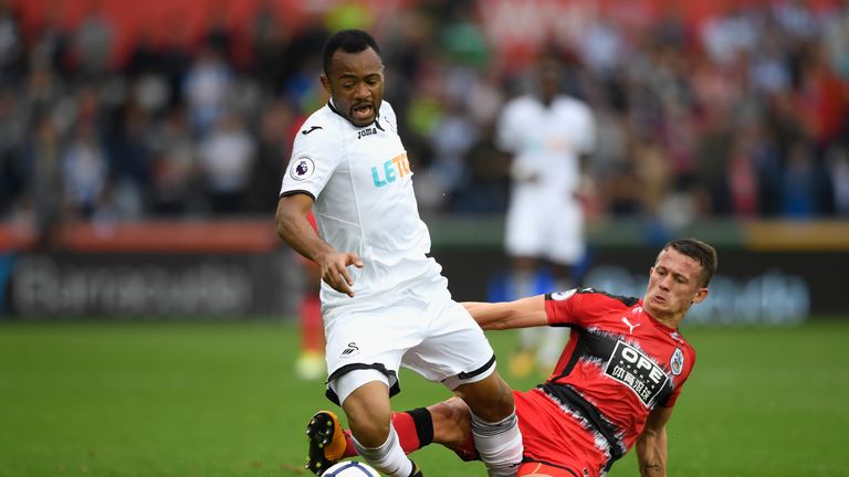 Ayew played an instrumental role in the second goal