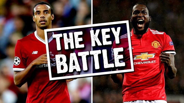 Joel Matip and Romelu Lukaku go head to head on Saturday