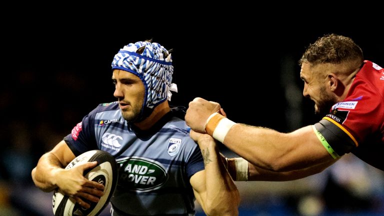 Matthew Morgan made a considerable impact for the Blues off the bench