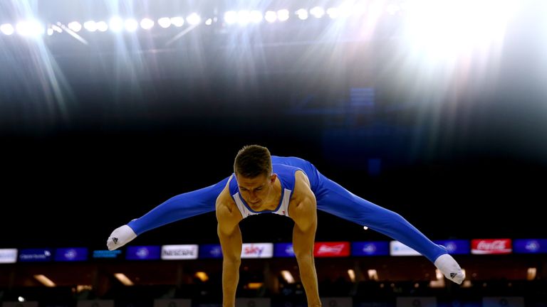 Whitlock became the first British gymnast to retain a world title on Saturday night