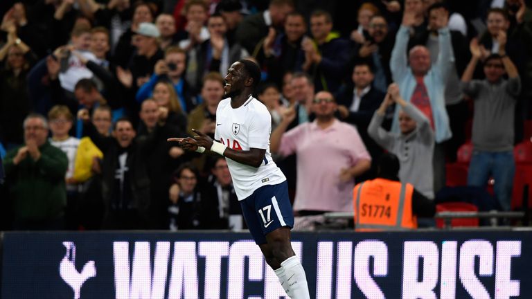 Sissoko has a goal and an assist for Spurs this season