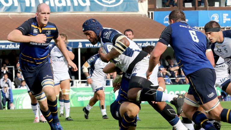 Nemani Nadolo proved unstoppable going forward at the RDS, scoring twice 