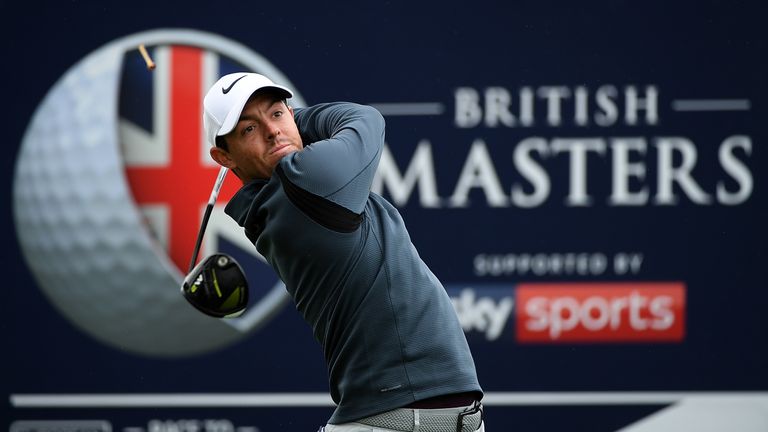 Rory McIlroy piled on the pressure with five birdies over the last seven holes