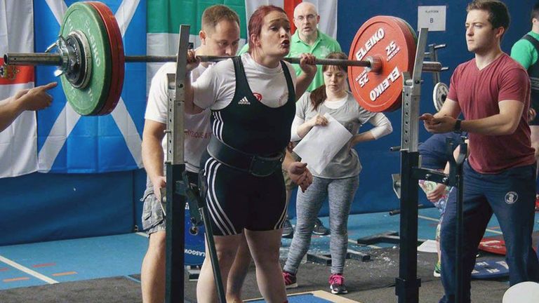 Champion powerlifter Shachar Head is among the athletes working with the charity Local Heroes to raise awareness of hate crime