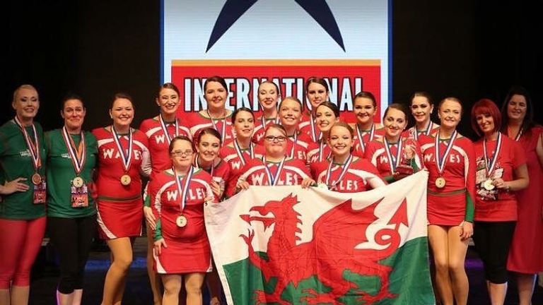Team Wales ParaCheer won a brilliant gold medal at the UCI Cheerleading Worlds earlier this year