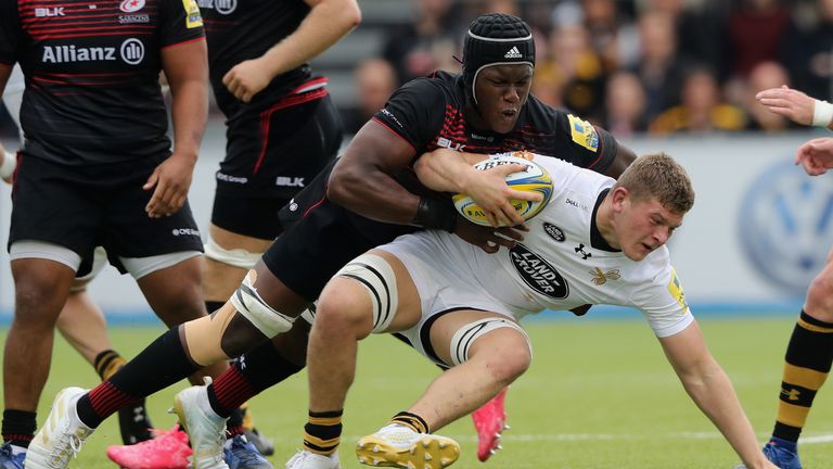 Wasps gained two late tries back but missed out on a try-scoring bonus-point