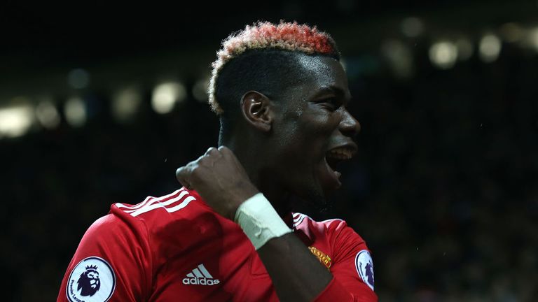 Paul Pogba marked his return to action for Manchester United with a goal against Newcastle