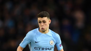 Phil Foden made his first Manchester City start on Wednesday evening