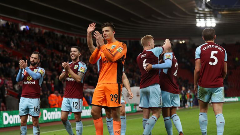 Nick Pope has saved 88% of shots on target faced for Burnley this season