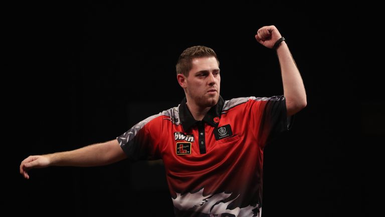 Berry van Peer has been battling Dartitis at the Grand Slam of Darts and spoke to Sky Sports about his story so far
