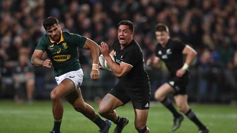 New Zealand scored 35 tries in last year's Rugby Championship 