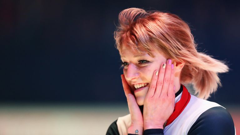 Christie was crowned triple world champion in the Netherlands in March