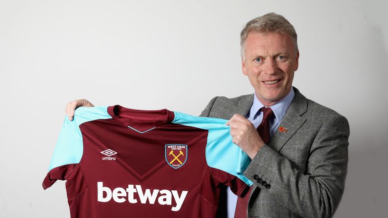 David Moyes has been charged with keeping West Ham in the Premier League