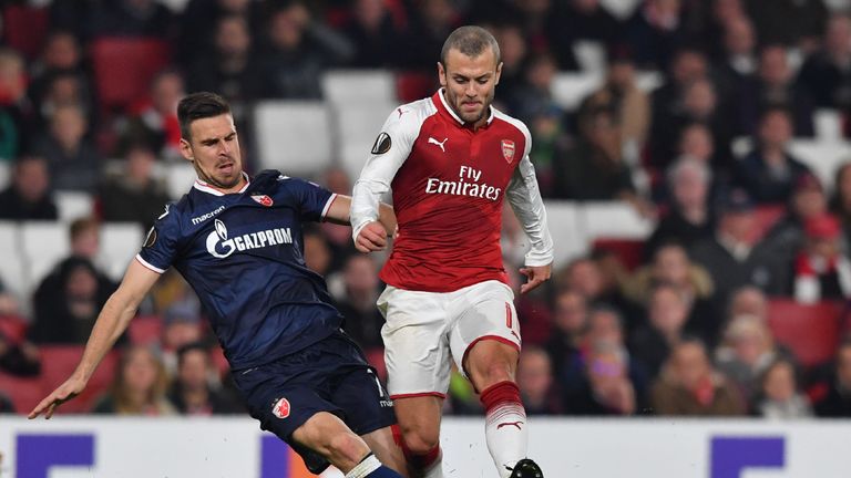 Jack Wilshere impressed during Arsenal's draw with Red Star Belgrade