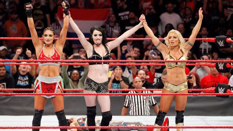 Paige returned as the leader of the Absolution faction