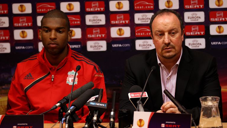 Babel was signed by Rafa Benitez at Liverpool