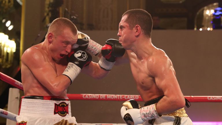 Quigg applied constant pressure from the opening bell