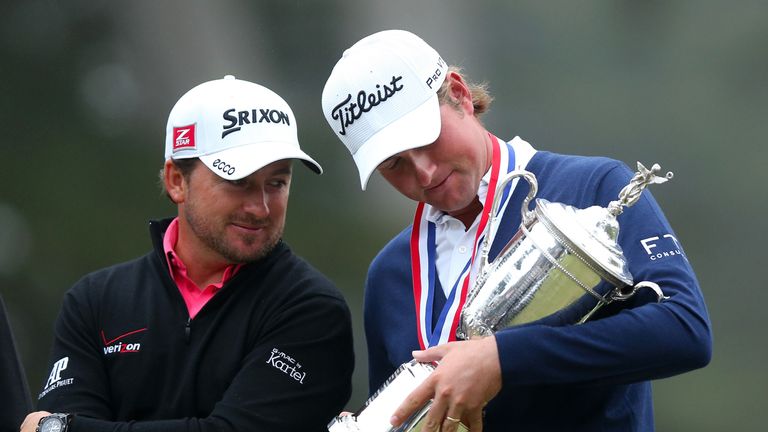 Webb Simpson pipped Graeme McDowell to the US Open title at the Olympic Club in 2012