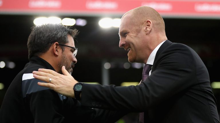 Sean Dyche has suggested David Wagner (left) for manager of the year