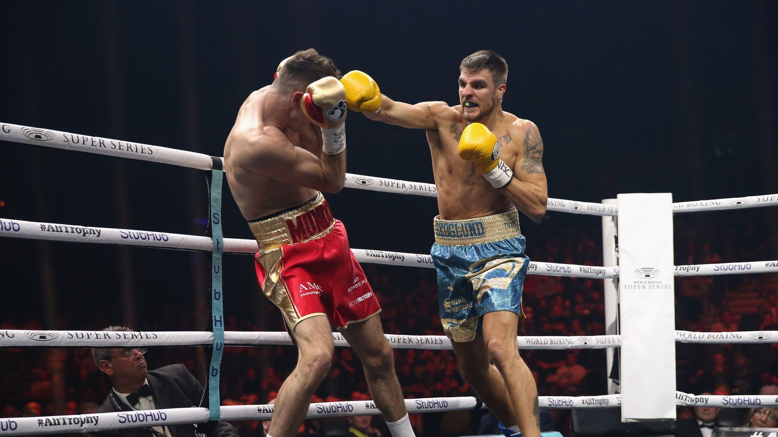 Swedish boxer Erik Skoglund in medically-induced coma following brain ...