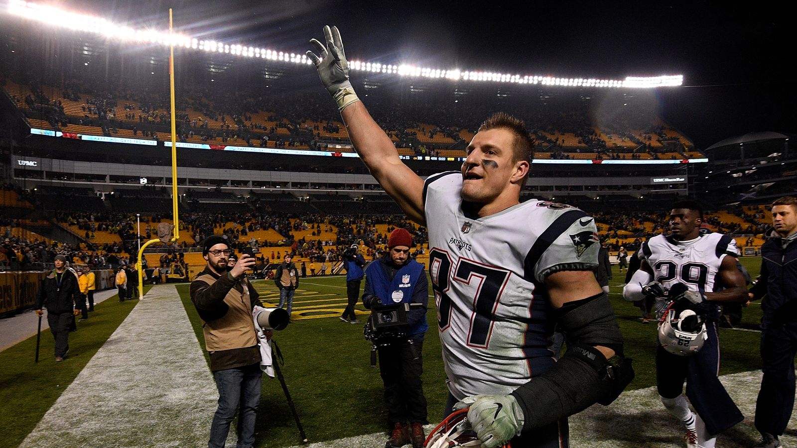 New England Patriots' Rob Gronkowski calls trade reports 'fake news', NFL  News