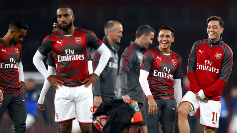 Mesut Ozil and Alexis Sanchez are out of contract in the summer