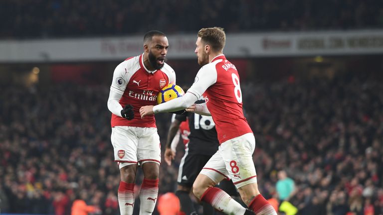 Alexandre Lacazette's efforts at the Emirates proved not enough for the hosts
